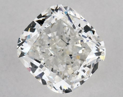 GIA 1.01 Carat F-SI1 Ideal Cut Cushion Modified Natural Diamond